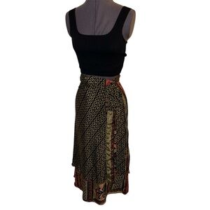 80% Silk Reversible Skirt